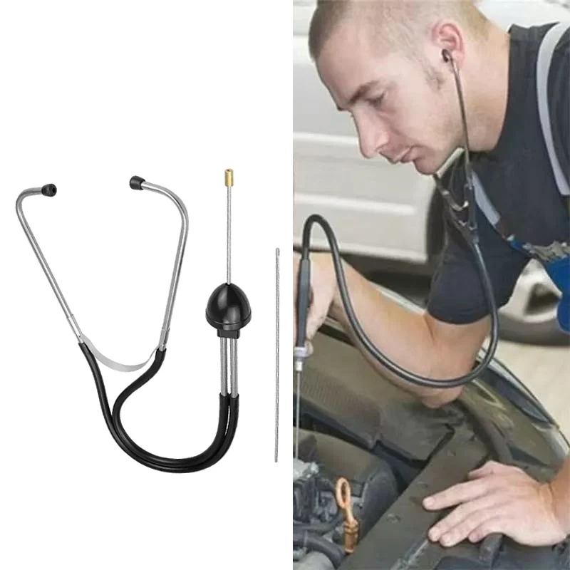 

Блок двигателя автомобиля, диагностический стетоскоп для автоцилиндра-механика, автомобильный слуховой инструмент для обслуживания и ремонта транспортных средств