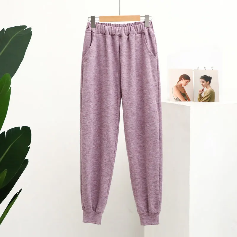 

Fdfklak плюс бархатные теплые пижамные штаны для женщин, новая плотная одежда для сна, осенне-зимние домашние штаны, одежда для дома, Pantalones De Mujer