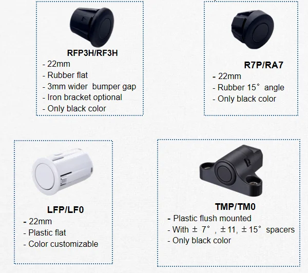 

Универсальный водонепроницаемый датчик парковки заднего хода для грузовика, системы помощи при заднем ходу
