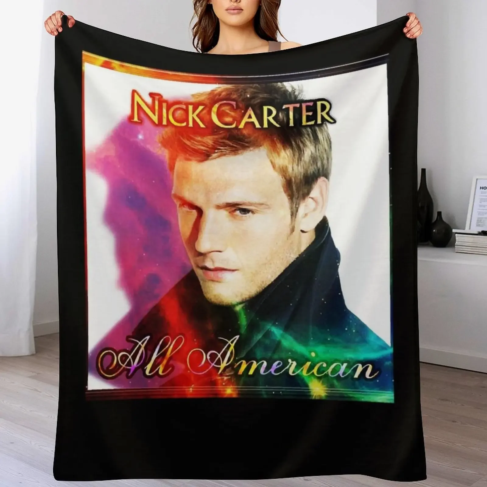 Special Singer Man Country Nick Carter Redeki Trending Seller Throw Blanket Luxury Throw Stuffeds Blankets