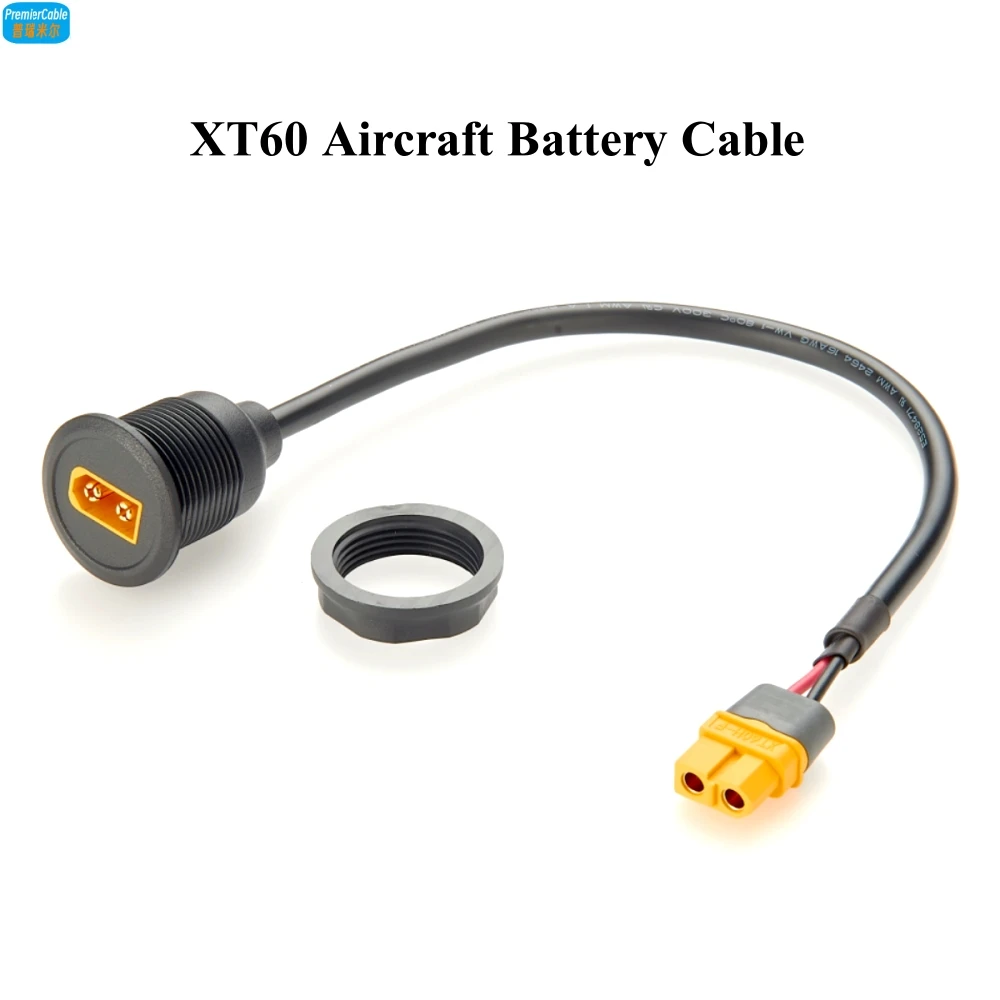 XT60 Power Cable XT60 Charge Male to Female Converter Extension Cord XT60 Aircraft Airplane Battery Cable for Power Station