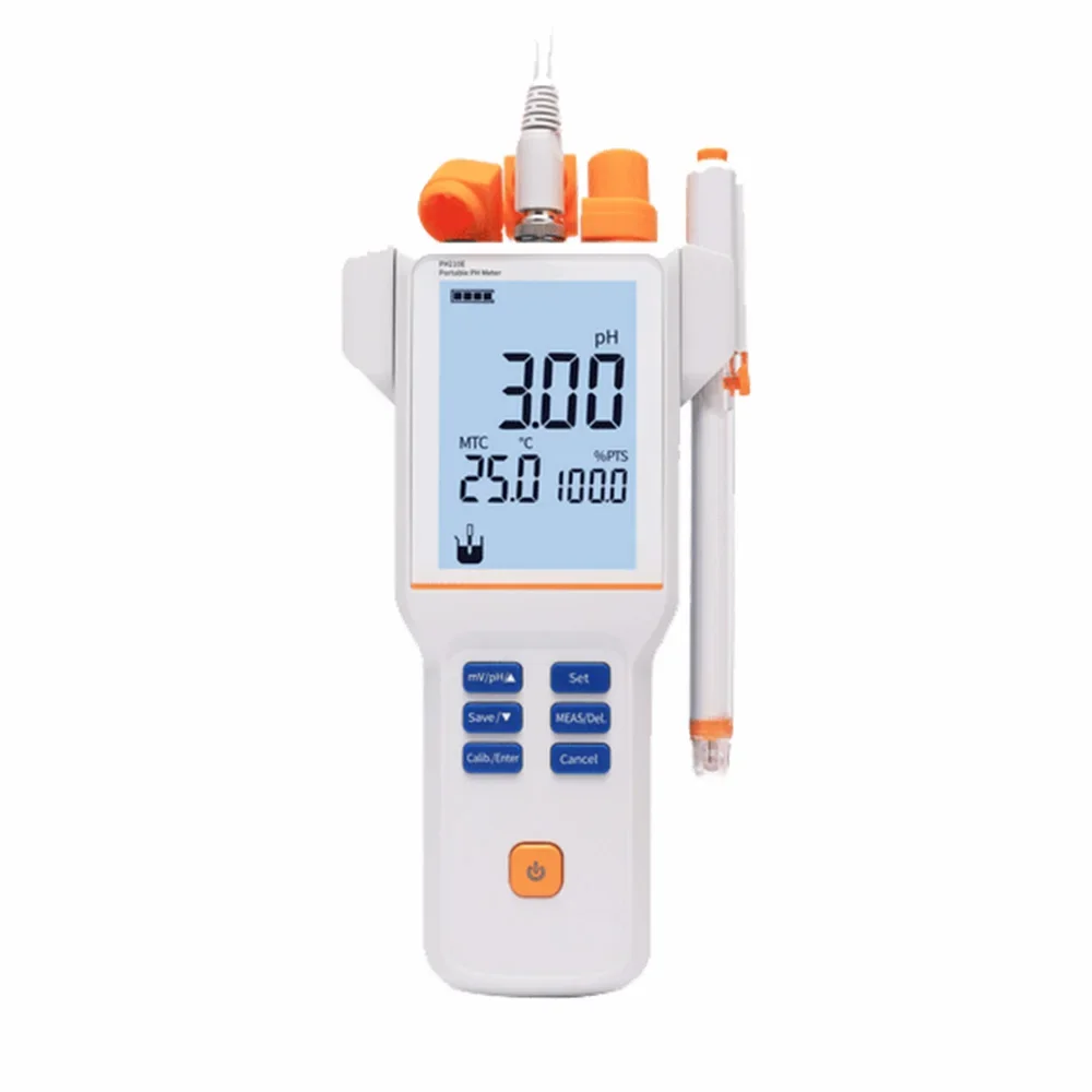 เครื่องวัดค่า pH/ORP/ISE แบบมือถือ เครื่องวัดค่า pH ในห้องปฏิบัติการ เครื่องทดสอบน้ำในห้องปฏิบัติการ เครื่องวิเคราะห์หลายพารามิเตอร์แบบมือถือ