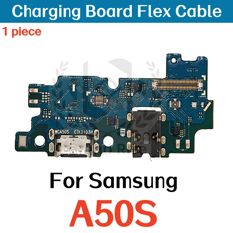 USB-кабель для зарядки, гибкий кабель для Samsung A15 A16 A205 A21S A217 A26 A30S A315 A32 A50S A505 A515F, порт зарядного устройства, разъем для док-станции
