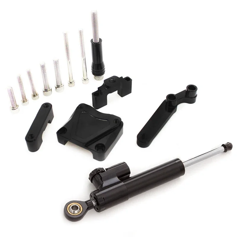 

Racing Top Adjustable Steering Damper Bracket Mount Kits for Kawasaki Ninja300 EX300 Ninja 300 EX 300 2013 2014 2015 2016 2017