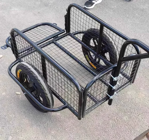 Customizable High-Capacity, Lightweight, Customizable All-Terrain Bike Trailer: Perfect for Cargo Hauling