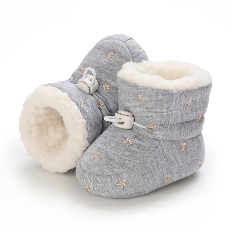 Winter Neugeborenen Baby Baumwolle Booties Nicht-Slip Sohle Kleinkind Jungen Mädchen Erste Wanderer Infant Warme Schnee Stiefel 0-18Months ﻿ – Detail 9