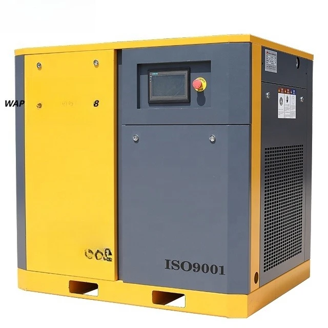 AirHorse Low Noise Industrial High Efficiency 10HP 15HP 20HP 30HP 100HP Rotary Pm VSD Screw Type Air Compressor With Air Dryer