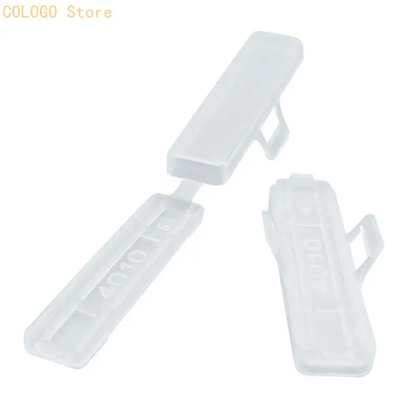 100Pcs Clear Cable Labels Durability Nylons Marker For Electrical Wiring D0LD