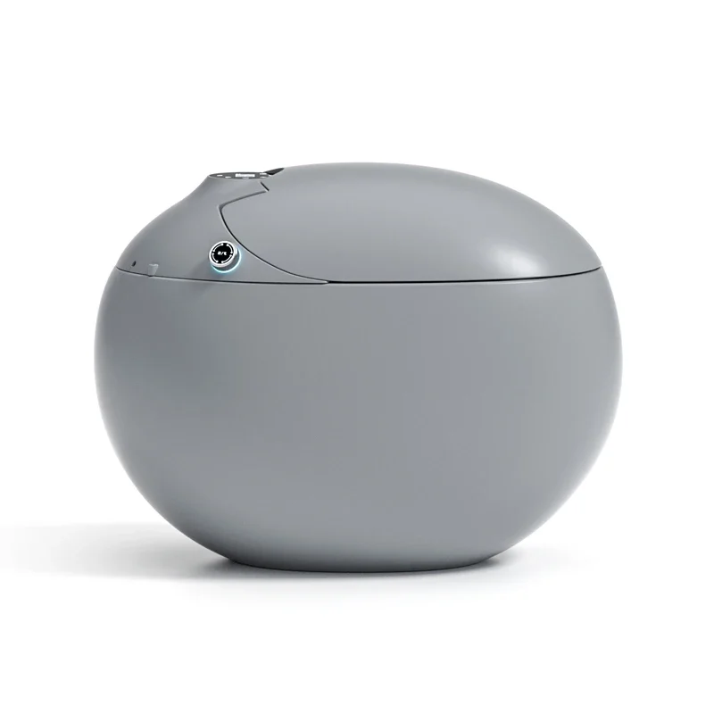

Egg-Shaped Smart Toilet Integrated WC Color Ceramic P-Type Trap Custom Plug Voltage Bathroom Furniture S-Type Trap