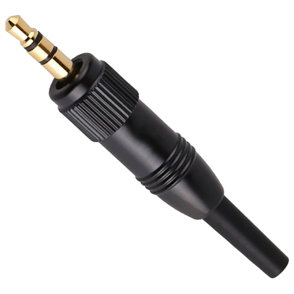 Imagem -03 - Stereo Screw Locking Audio Lock Connector Mic Adaptador de Reposição Sennheiser Sony Audio2000s Mic Sony 10 Pcs 35 Milímetros