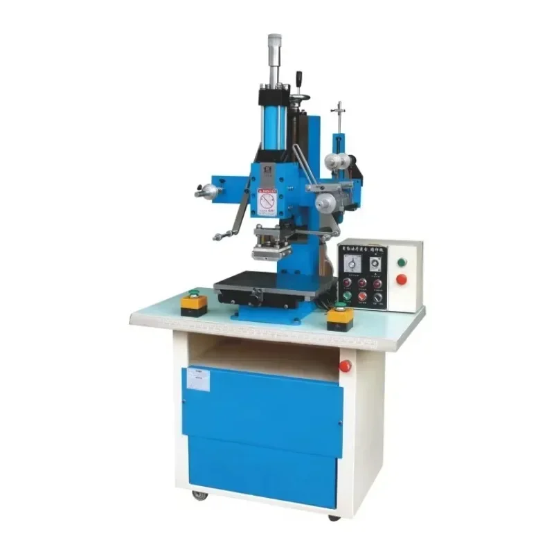 Hydraulic Hot Foil Stamping and Embossing Machine for Note Book,leather Belt Embossing Machine