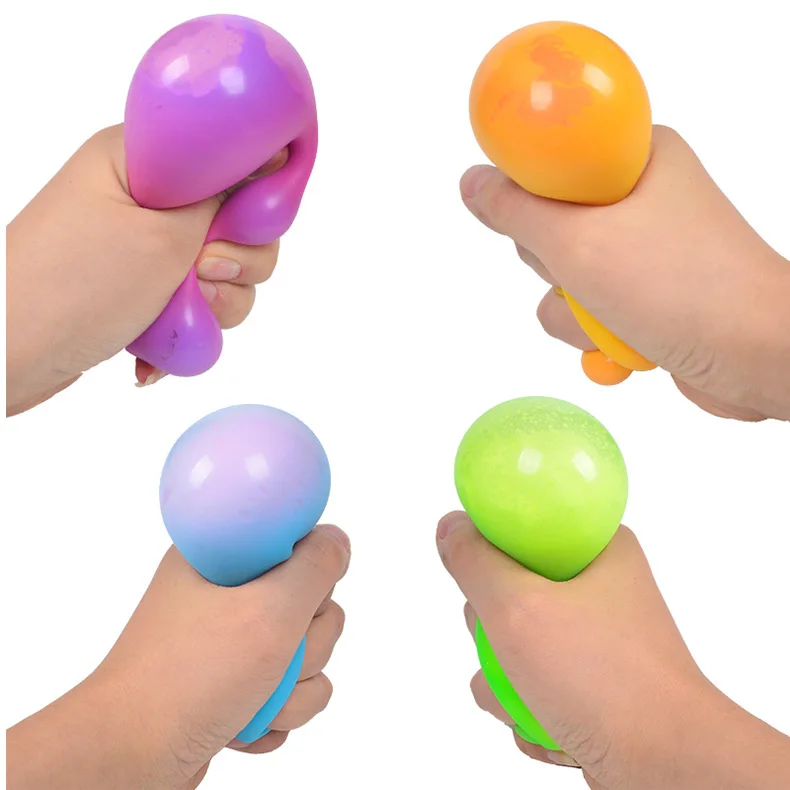 Langsam Aufsteigende Stressbälle Fidget-Spielzeug für Erwachsene Knetbare Bälle Weiche Sensorische Beruhigungsartikel für Klassenzimmer Autismus ADHS – Detail 14