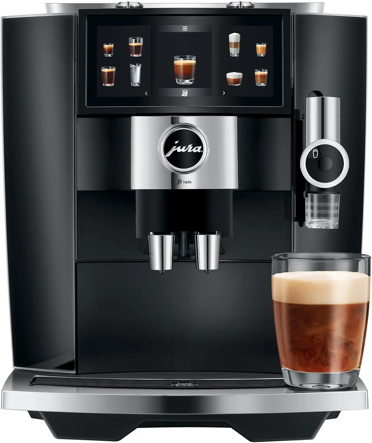 Machine à café automatique J8 twin Diamond Black 15658