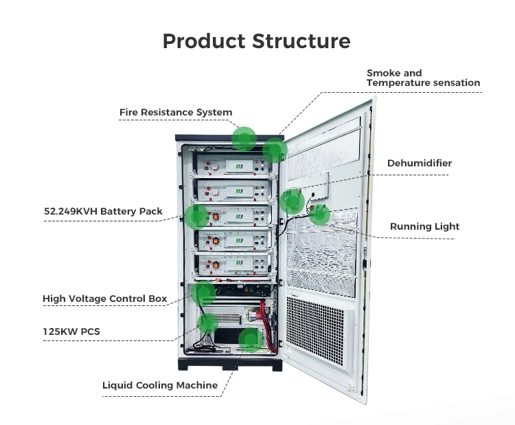 Commercial 110KW Solar Power Battery System Liquid-Cooled ESS All-in-One with Storage Set Off-Grid Solar Energy Storage