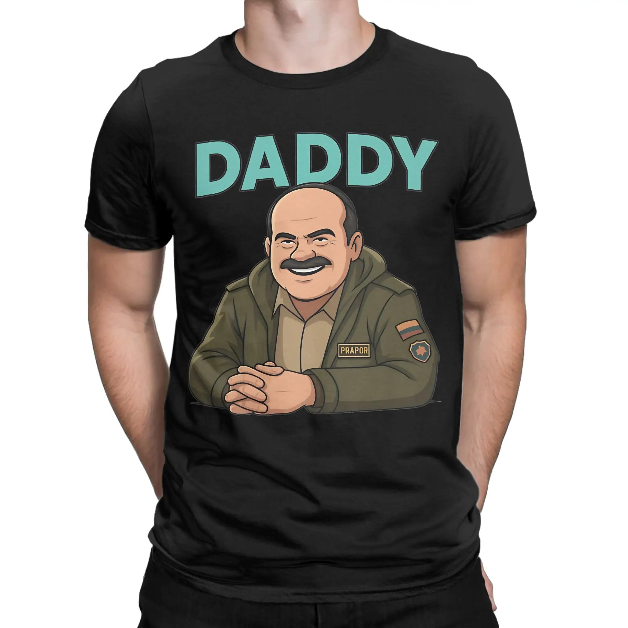 Escape From Tarkov Prapor Big Daddy Classic Funny Graphic 100% Cotton T-Shirt Tops Tees For Men
