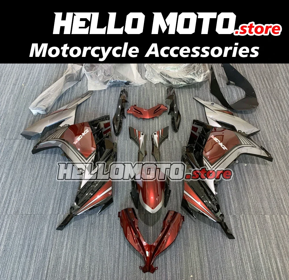 

New ABS Injection Molding Fairings Kits Fit For Ninja300 EX300 ZX-3R ZX3R 2013 2014 2015 2016 2017 Bodywork Set