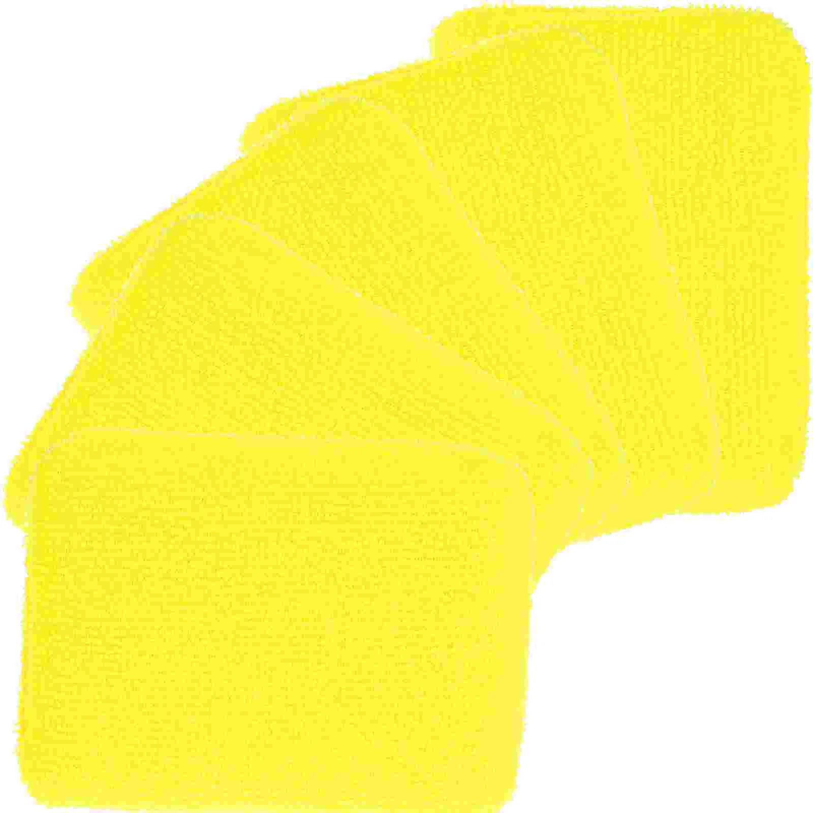 

5 Pcs Car Wash Towel Cloth Auto Scratch Remover Polisher Machine Polishing Pad Pads Waxing