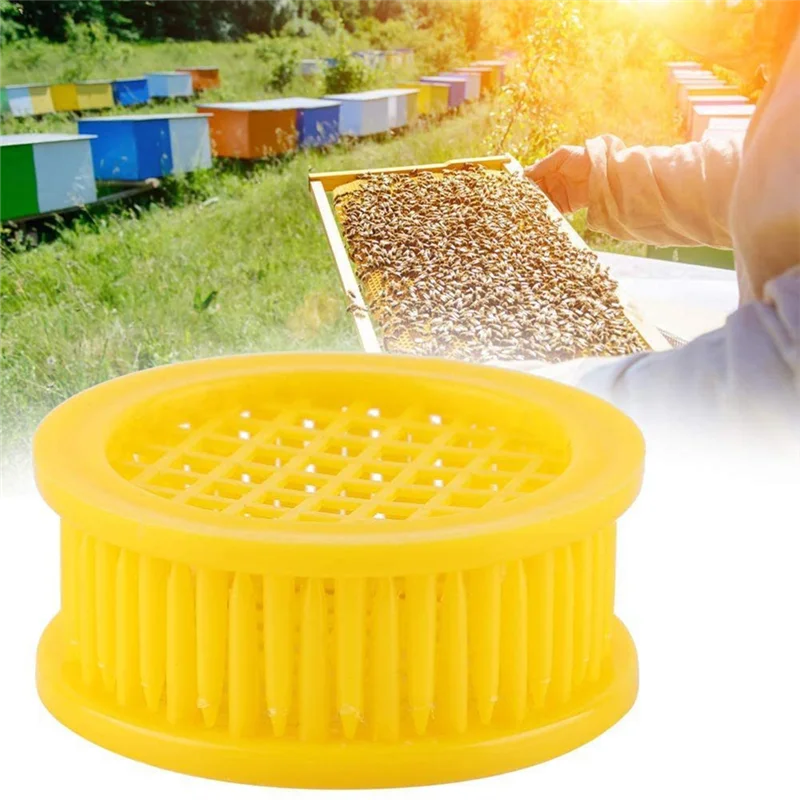 AD-20PCS Beekeeping Rearing Box Queen Bee Cell Cage Bee Rearing Tool For Isolating Queen Bees Beekeeping Equipment