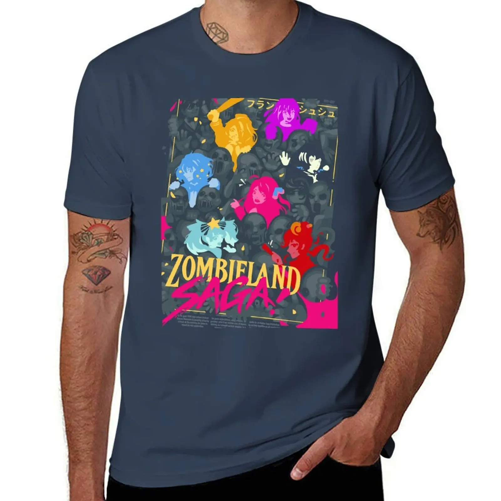 

Saga Zombieland T-Shirt Plus Size Summer Casual T-Shirt