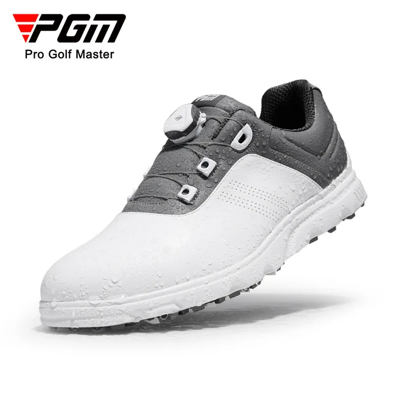 

PGM New Golf Shoes Men's Knobs, Laces, Sports Shoes, Waterproof Shoes, Anti slip Studs, Summer Sports Men's Shoes