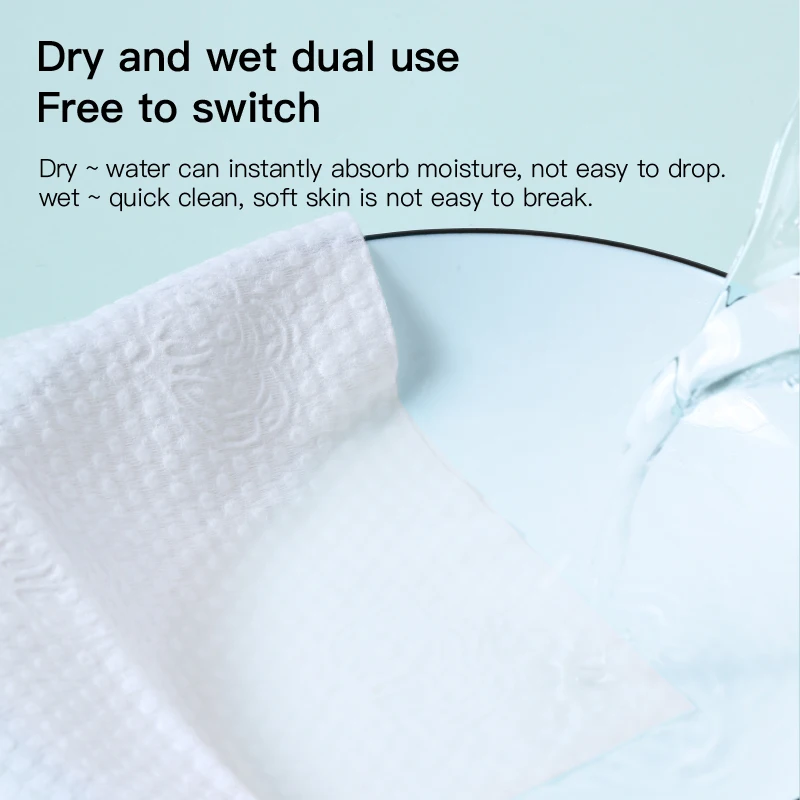 Disposable Face Towel Tattoo Wipe Paper Washing Soft Cotton Dry Facial Cloths Skin-friendly Soft Tattoo Supplies Accessories