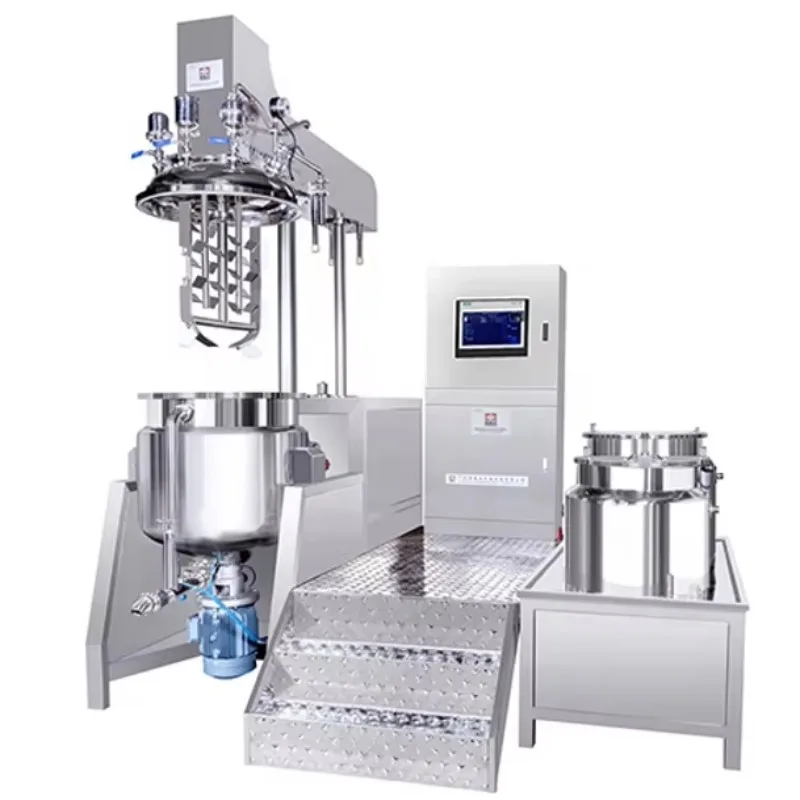 200L التخصيص كريم التجميل إمالة فراغ الخالط خلاط آلة استحلاب