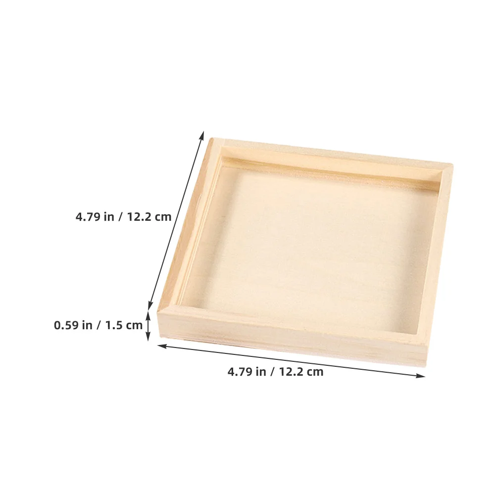 8 szt. Drewnianych puzzli 3D z tacką, organizer, gładka powierzchnia, puzzle blokowe, tablica do sortowania, rodzinne materiały do rękodzieła Montessori, przechowywanie