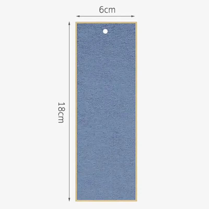 5PCS Chinese Xuan Paper Cards Half Ripe Calligraphy Handwritten Greeting Cards Multicolor Creative Retro Aat Blank Bookmark