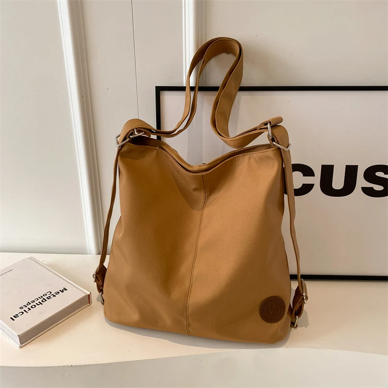 Large Capacity Nylon Zipper Ladies Shoulder Bags Hot Sale Crossbody Bags for Women 2024 Commuting Free Shipping Bolso Mujer