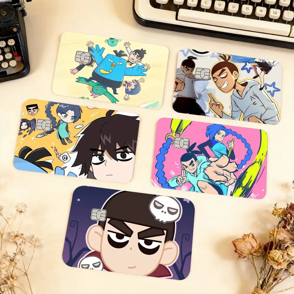 

Scissor Seven Waterproof Film Skin Cover Credit Card Stickers Debit Front Bank Bus Pass