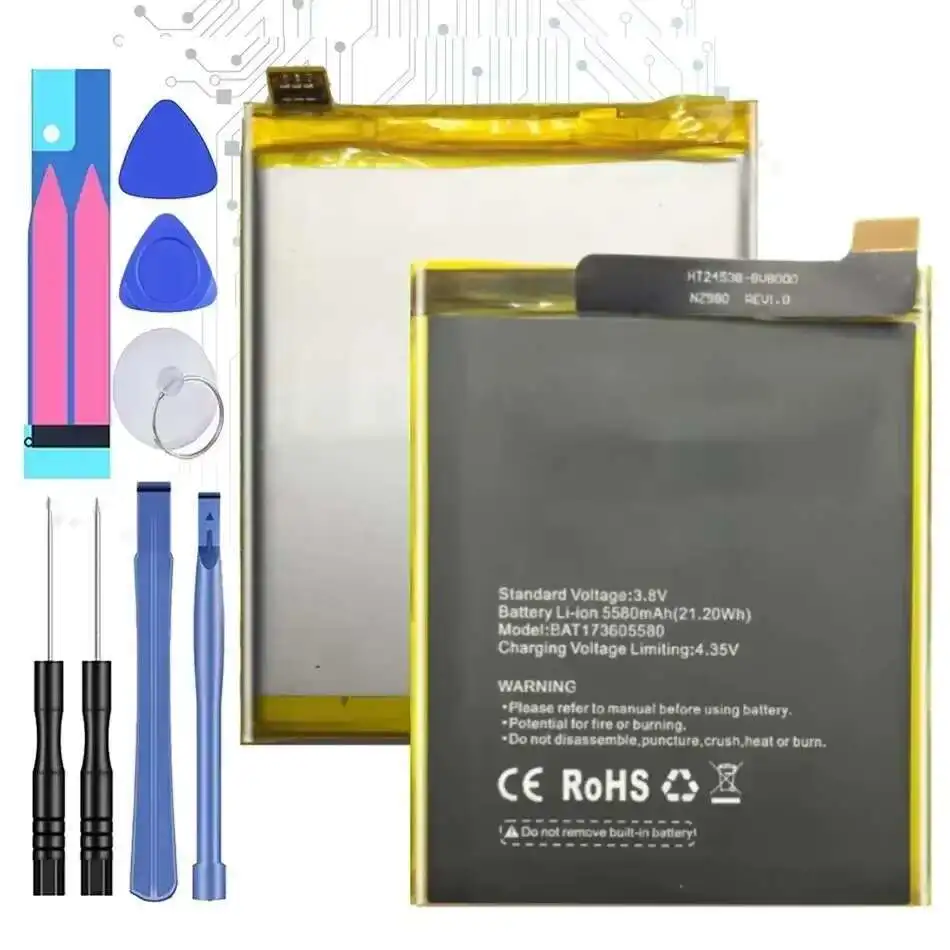 

10080mAh Battery For DOOGEE S30,S40,S55,S60,S70,S80 Lite S96 Pro