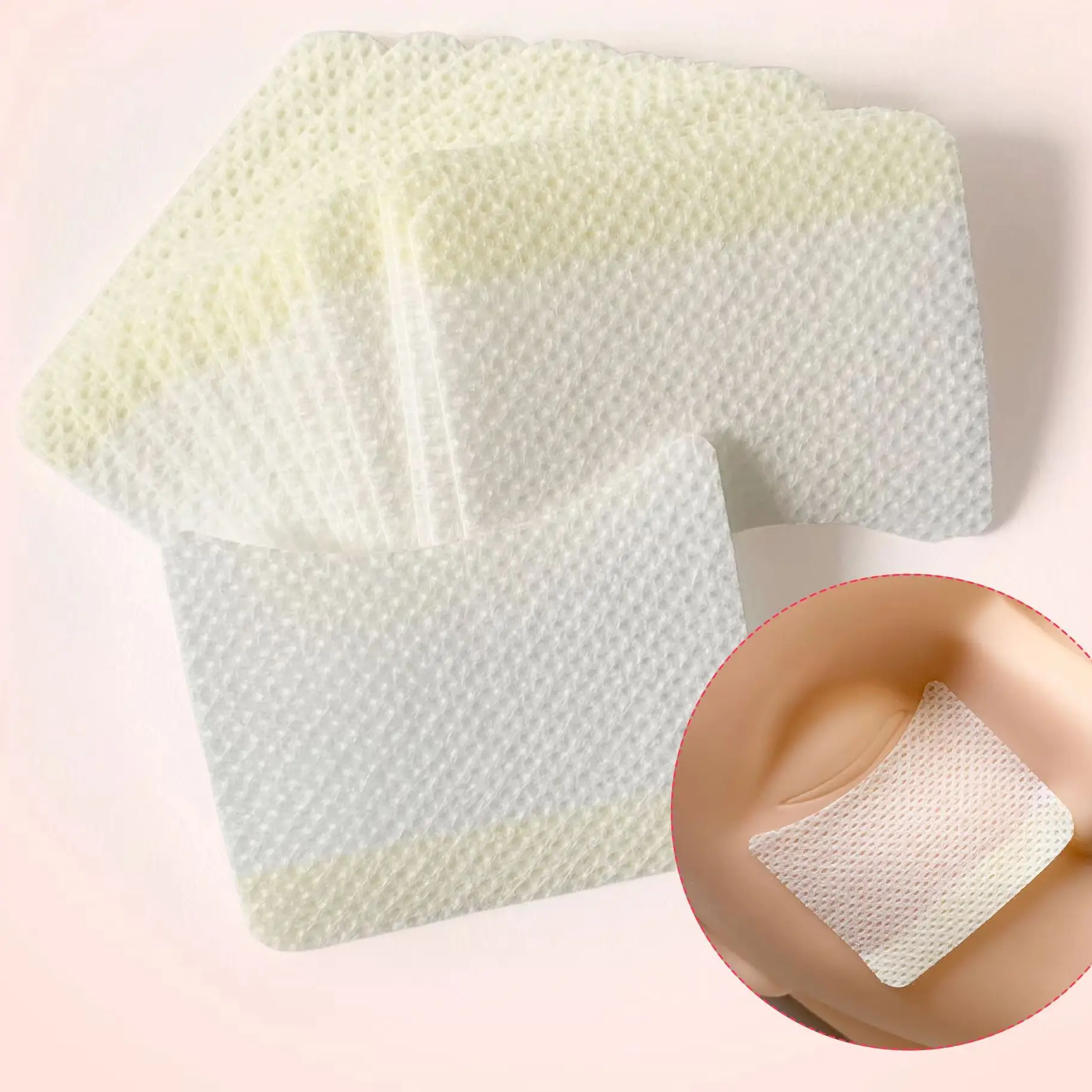 40/200 stücke Baumwolle Wimpern Verlängerung Patch Aufkleber Für Entfernen Wimpern Einweg Auge Pads Patches Für Make-Up-Tool
