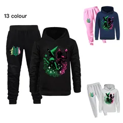 New Fashion WICKED Clothing Sets Children Birthday Suit Boys Tracksuits Kids Sport Suits Hoodies Top +Pants 2pcs Set3920