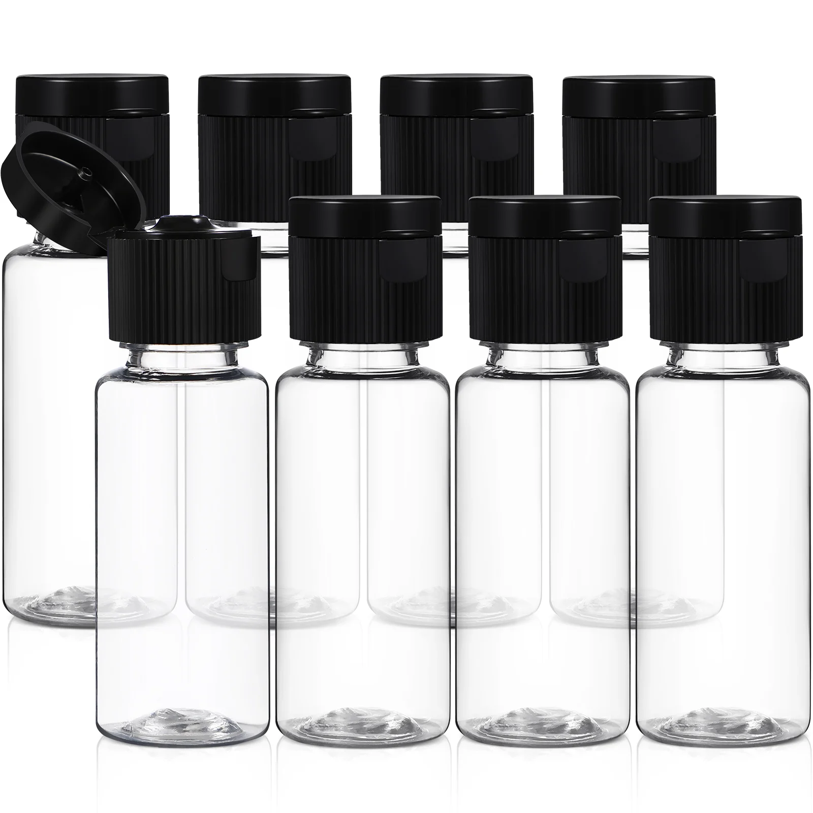 

30 Pcs Screw Cap Lotion Bottle Makeup Bottles Vial Clear Empty Small Jars Travel