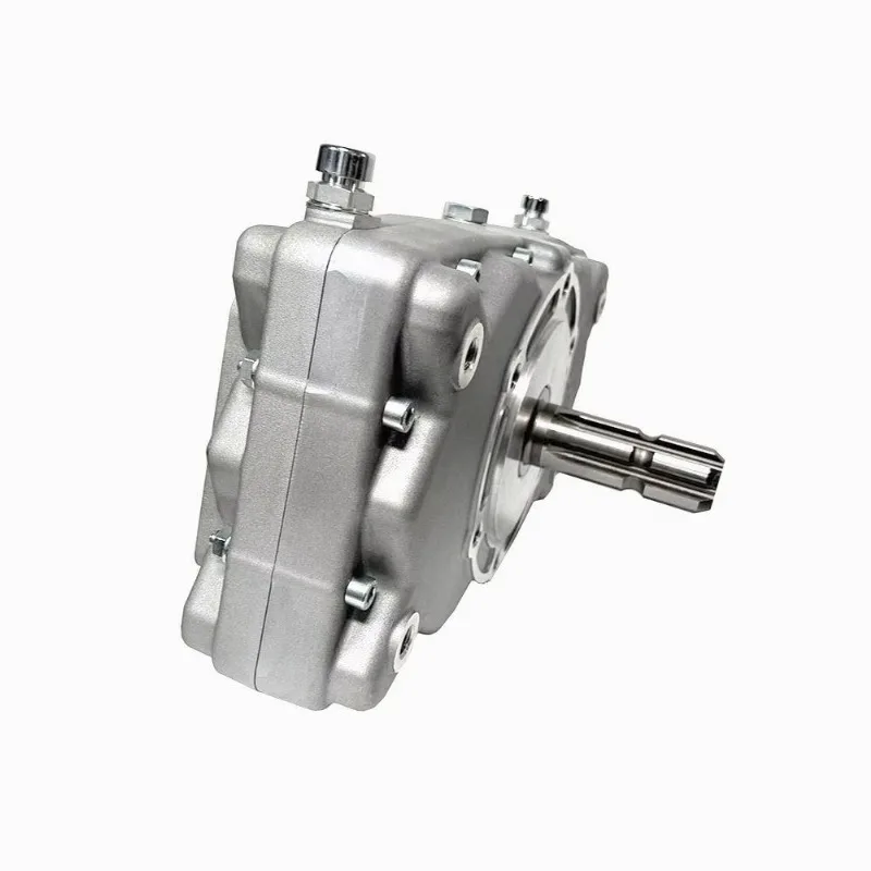 Aluminium Hydraulic PTO Gearbox 35KW KM850 Series Two Output Shaft Multiplier for Farm Machinery