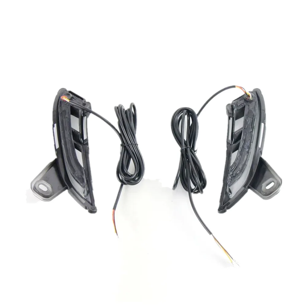 

Car LED Daytime Running Lights for Toyota Land Cruiser LC250 2024, 6000K DRL + Turn Signals + Ice Blue Night DRL, Start Scan