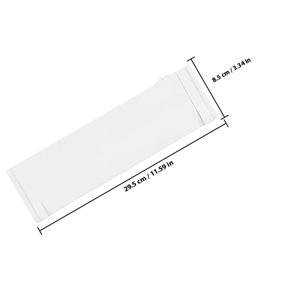 1 قطعة لوح مقسم قابل للسحب قسم بلاستيكي قابل للتعديل للمنزل المنظم أشتات تخزين Abs فواصل أدراج المنزلية