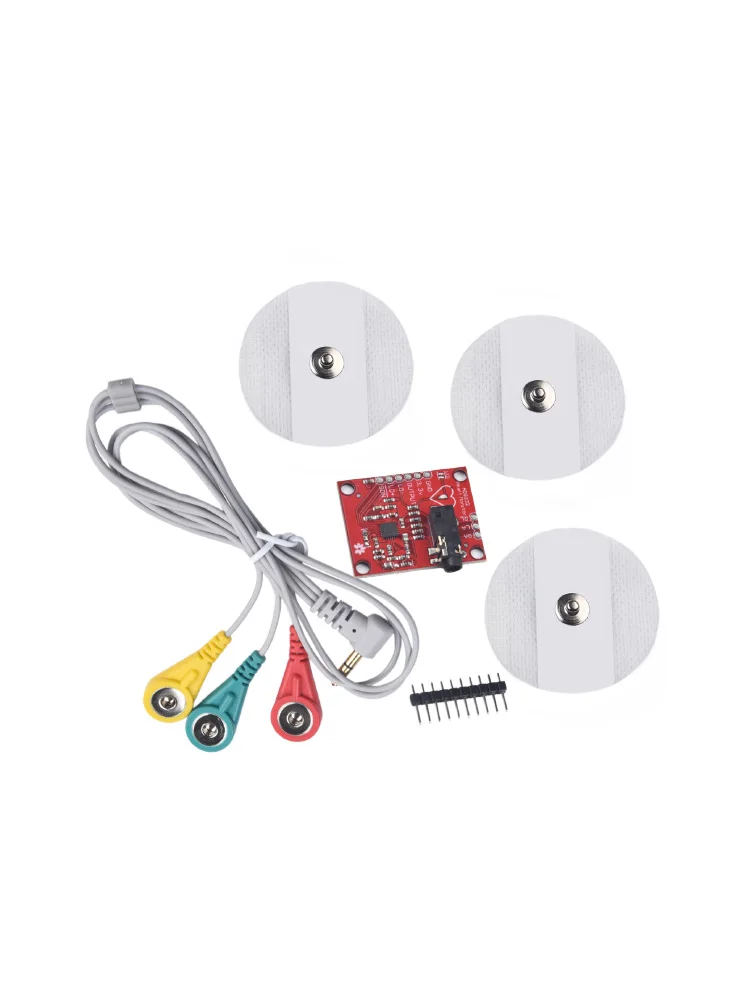 AD8232 Muscle Electrical Sensor Module Analog Raw Signal EMG Collect For Arduino 2.5*2.5 Cm Tools Acesssories Hot Sale      New