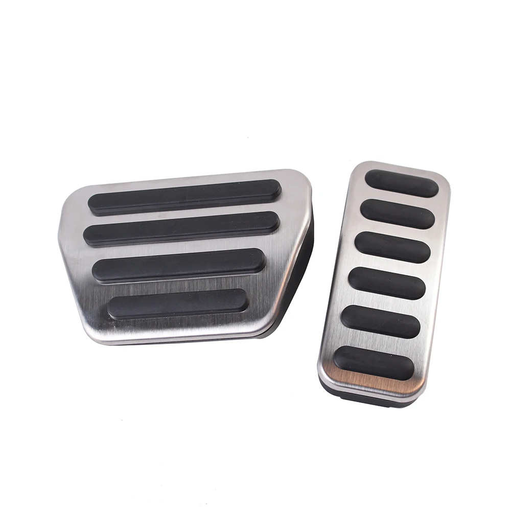For Land Range Rover Sport 2014-2022 Defender 90 110 Discovery 2020-2025 Non-Slip Stainless Steel Foot Brake Gas Pedal Pad Cover