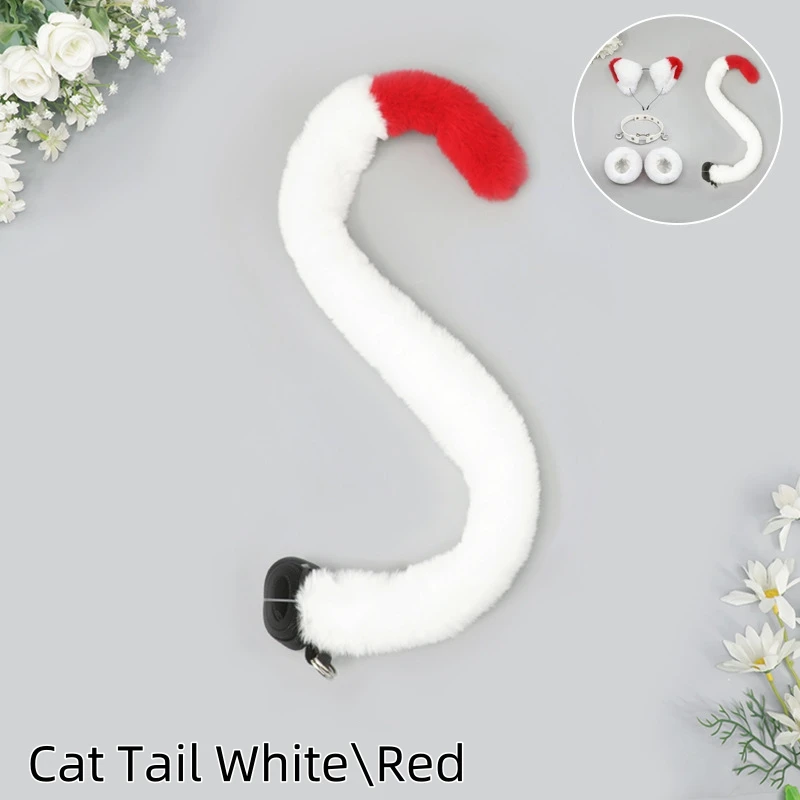 Cosplay Costumes Fursuit Tail For Women COS Cat Fox Tails Plush Big Tails Dog Furry Tail Anime Role Play Party Performance Props