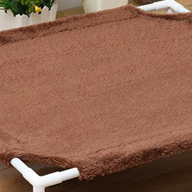 Breathable Cat Hammock Washable Cat Sleeping Mat Removable Plush Dog Bed for Small Dog Cat Supplies