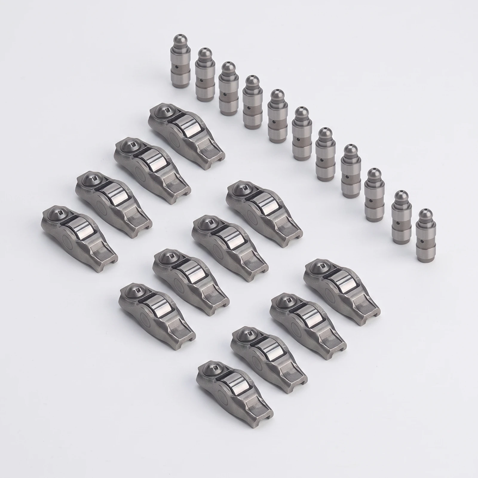 Rocker Arms and Valve Lifters Kit Exact-Fit Rocker Arm Kit with Valve Lifters Valvetrain Parts Long-Lasting Hardware Brand New