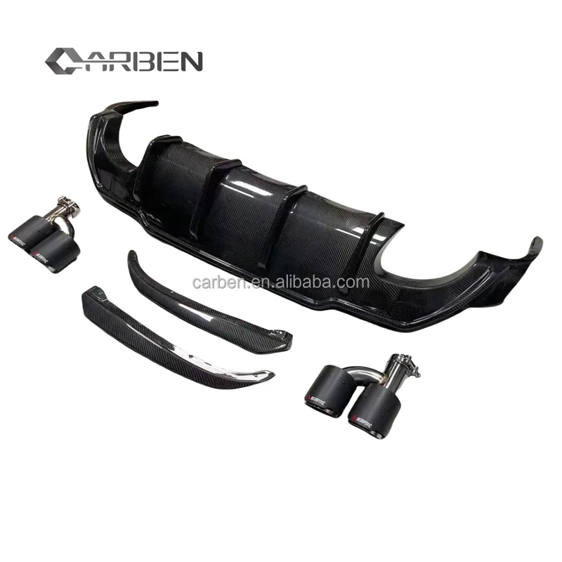 

2012-2021 для Lexus GS 250 GS350 450/GSF обновленный стиль Toms, задний спойлер из углеродного волокна, боковой диффузор, задний бампер, комплект кузова