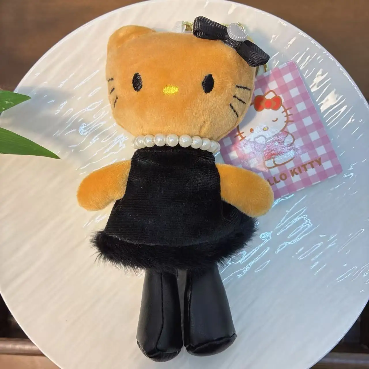 LLavero de muñeco de peluche de gatito de piernas largas de dibujos animados, juguete, mochila, colgante, llavero, figura de muñeca, regalo para niñas y mujeres