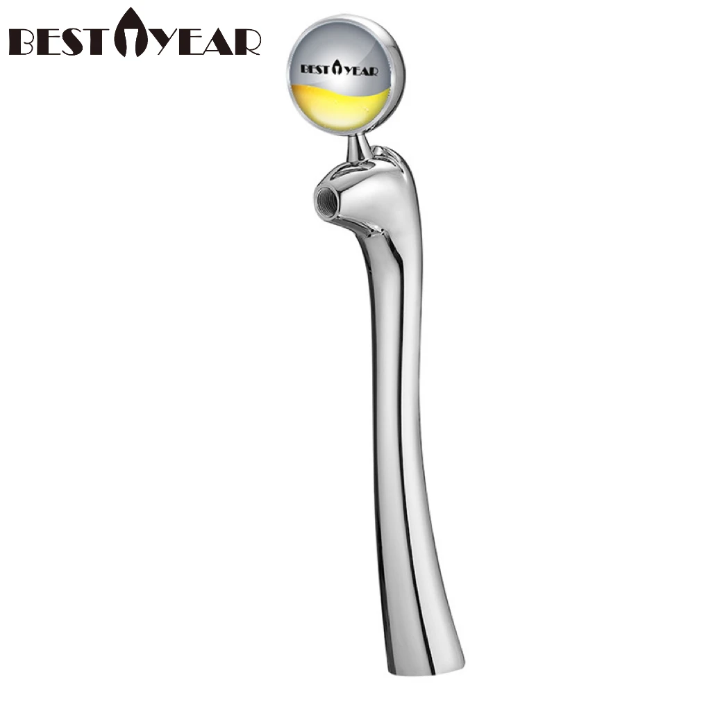 New Design Popular Silver Food Grade 304 Stainless Steel Led Beer Tower For Home Restaurant Hotel Party