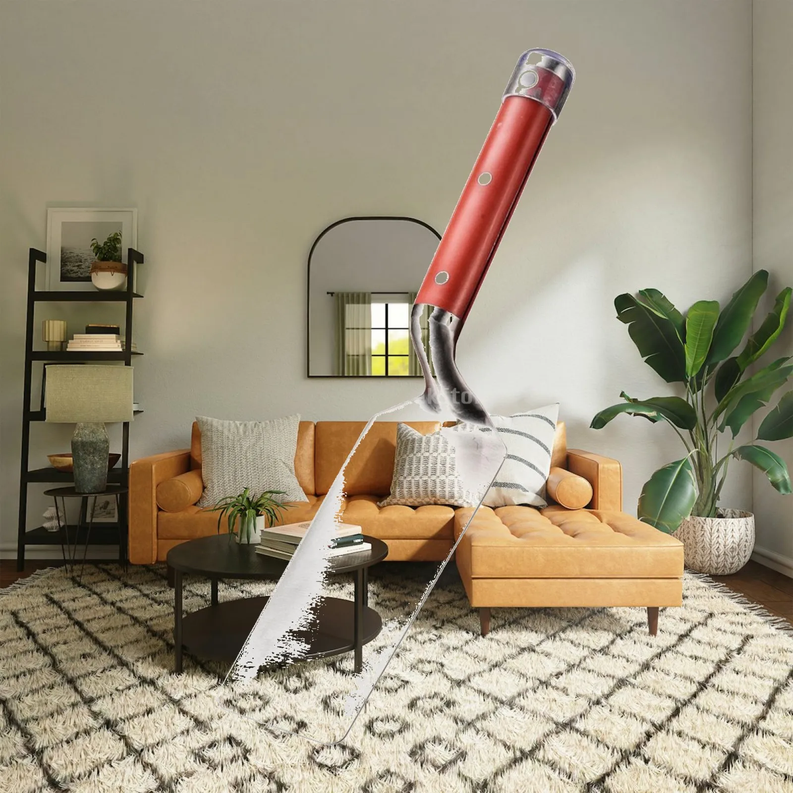 Trowel with Stainless Steel Blade Long-Lasting Mortar Trowel Smooth Application Versatile for Masons, Renovation Projects