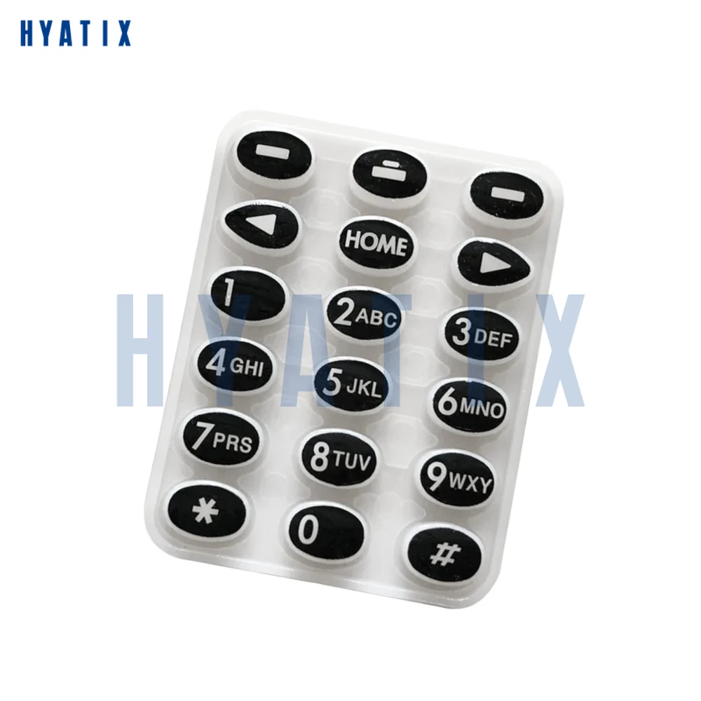 

5pcs Digital Number Keypad Keyboard Button Rubber Repair Kit for Motorola XTS3000 Two Way Portable Radio Walkie Talkie