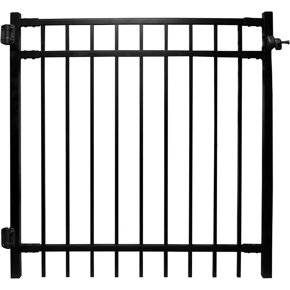 

Weatherables Livingston Aluminum Gate Kit – DIY Kit for Backyard and Garden Fencing, Made with Durable Powder-Coated Aluminum Th