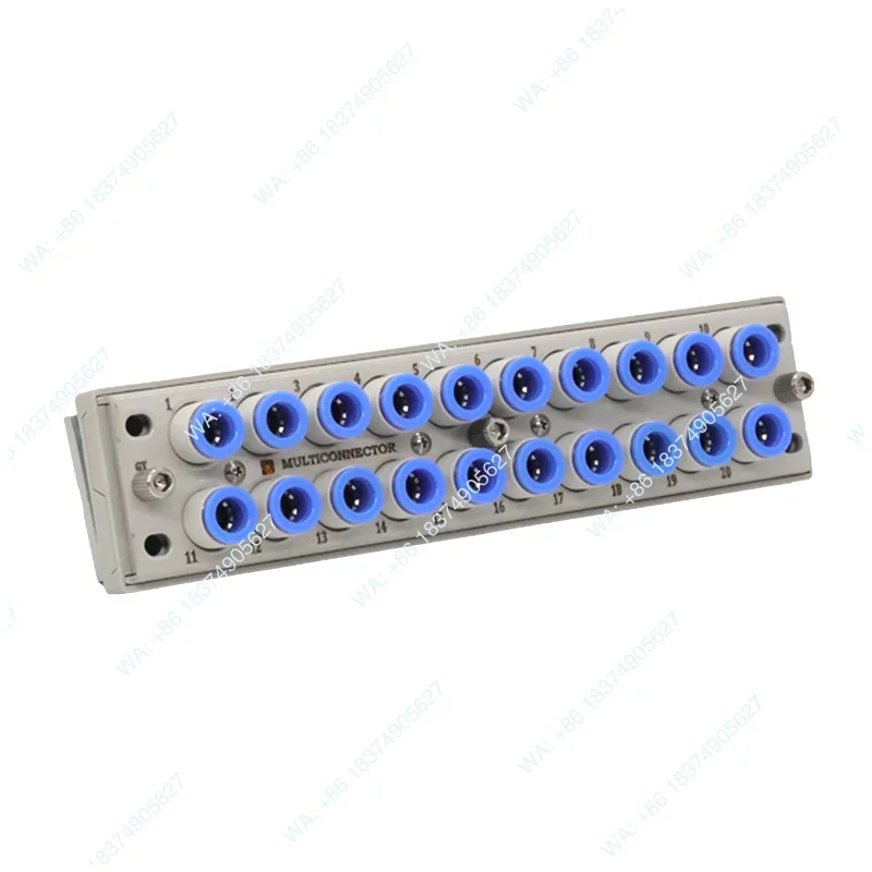 Rectangle multi-pipe butt connector KDM20-04KDM20-06 KDM20-08 KDM10-08 06 04