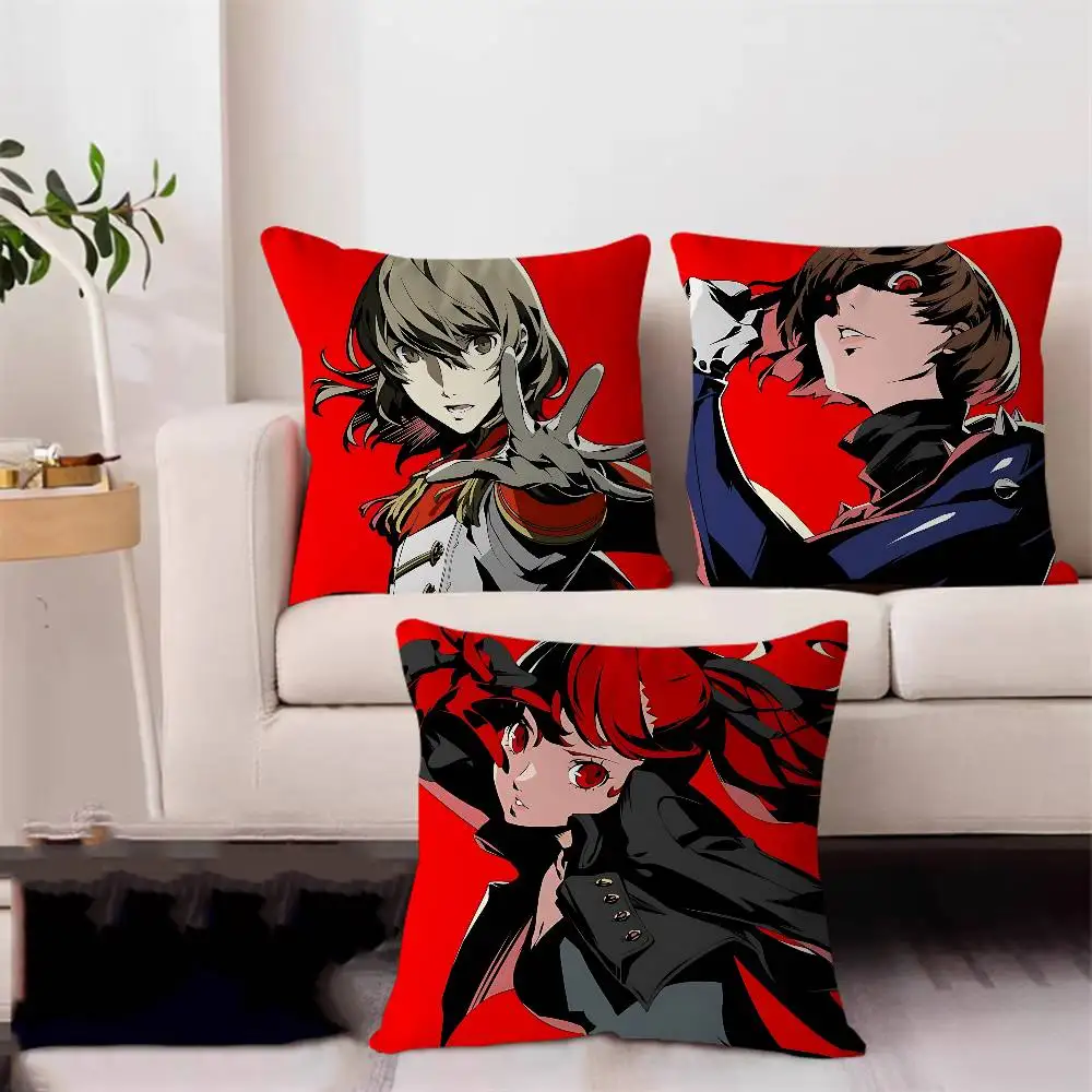 

The Game P-PERSONA3 Pillowcase Toon Gift Cushion Cover Bedroom Home Sofa Chair Seat Decor Pillow Case